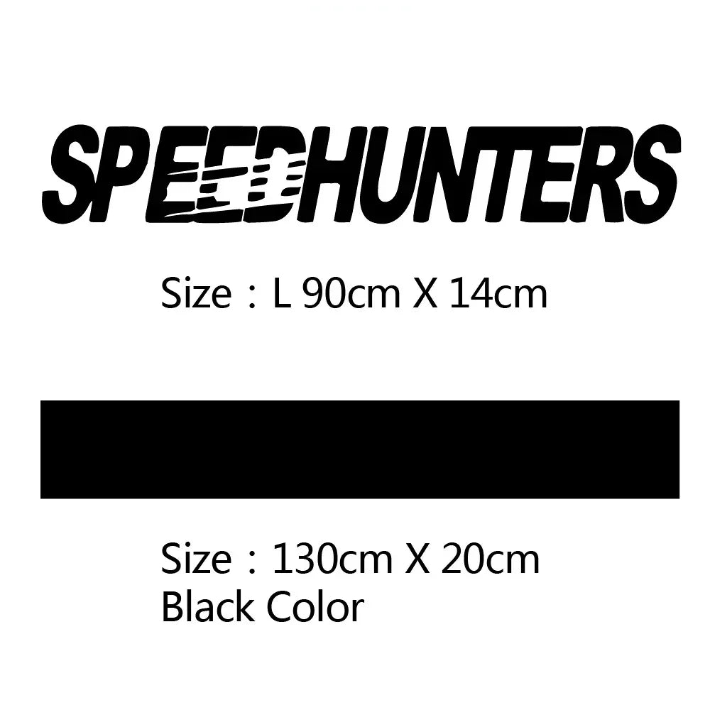 Speed hunter - Windshield Banner