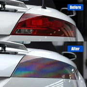 Honeycomb Headlights Taillight Vinyl Wrap