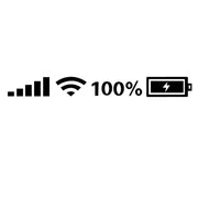 WiFi Battery Level Signal